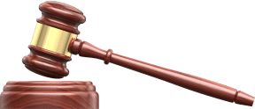 Gavel icon representing legislation